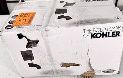 #ad Kohler Katun Tub amp; Shower Faucet with Valve Matte Black R78040 4E BL SEALED $73.47