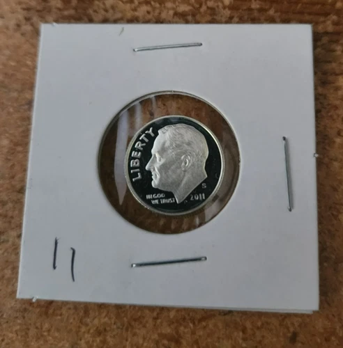 2011 s 90% silver proof Roosevelt dime