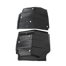 2-Pack Front Floor Pans Black Steel 1976-1995 Wrangler YJ CJ5 CJ7 CJ8