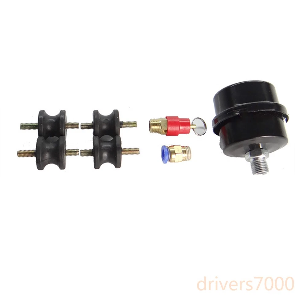 Небольшая головка воздушного компрессора OL190 230 Вт 8 кг безмасляный поршневой бесшумный бустерный воздушный насос - Изображение 2 из 3