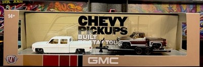 M2 Machines SquareBodyCustoms 1/64 Custom Hauler Set