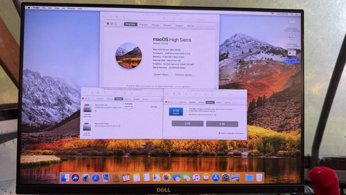 Apple Mac mini 2010 Release Year Apple Desktops & All-In-One