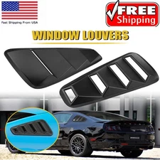 For 2005 -12 13 2014 Ford Mustang Only Window 2-DR Louvers Rear Sun Shade Cover