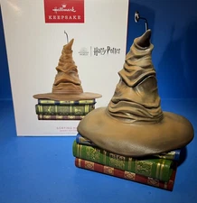 Harry Potter Sorting Hat Hallmark Keepsake Animated Sound & Motion -NIB MINT