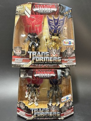 Transformers 3  Titanium Ironhide & Brawl + Rescue Ratchet & Blackout MISB