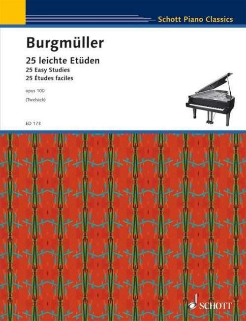 25 leichte Etüden: op. 100. Klavier. (Schott Piano Classics) - Bild 3