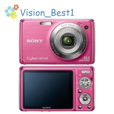 Sony Cyber-Shot DSC-W220 CCD Digital Camera 12.1MP 4x Optical Zoom Pink English