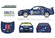 1/64 Scale Collaboration Model with Greenlight Nissan Skyline GT-R R34 Endless S