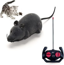 Remote Control Fake Rat Realistic Mouse Cat Toy Mice RC Toy Cat Mice Animal Inte