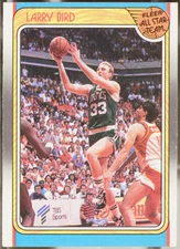 1988-89 Fleer Basketball Larry Bird #124 EX