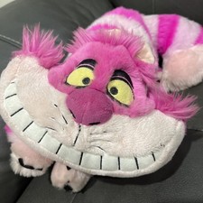 Disney Store Cheshire Cat Plush 18  Genuine Authentic Alice In Wonderland