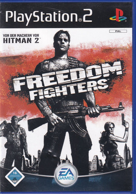 Freedom Fighters PS2 Spiel Sony PlayStation 2 Action Shooter EA Games PAL Top