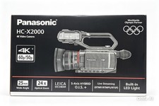Panasonic HC-X2000 Professional Camcorder - Black