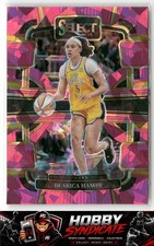 2024 Panini Select WNBA #77 Dearica Hamby Prizms Pink Ice