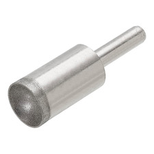Diamond Grinding Mounted Point, 15Mm 600 Fine Grits Spherical Concave Head Bead 