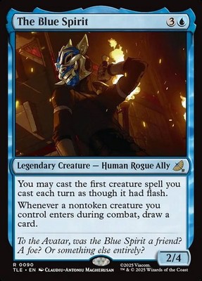 The Blue Spirit - 90 - NM - Avatar: The Last Airbender - MTG