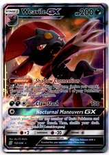 Weavile GX 132/236 SM Unified Minds Ultra Rare Pokemon Card - NM