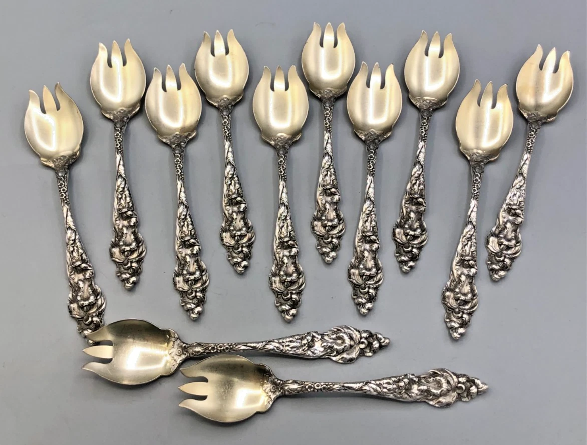 Reed & Barton Antique US Sterling Silver Les Six Fleur for sale | eBay
