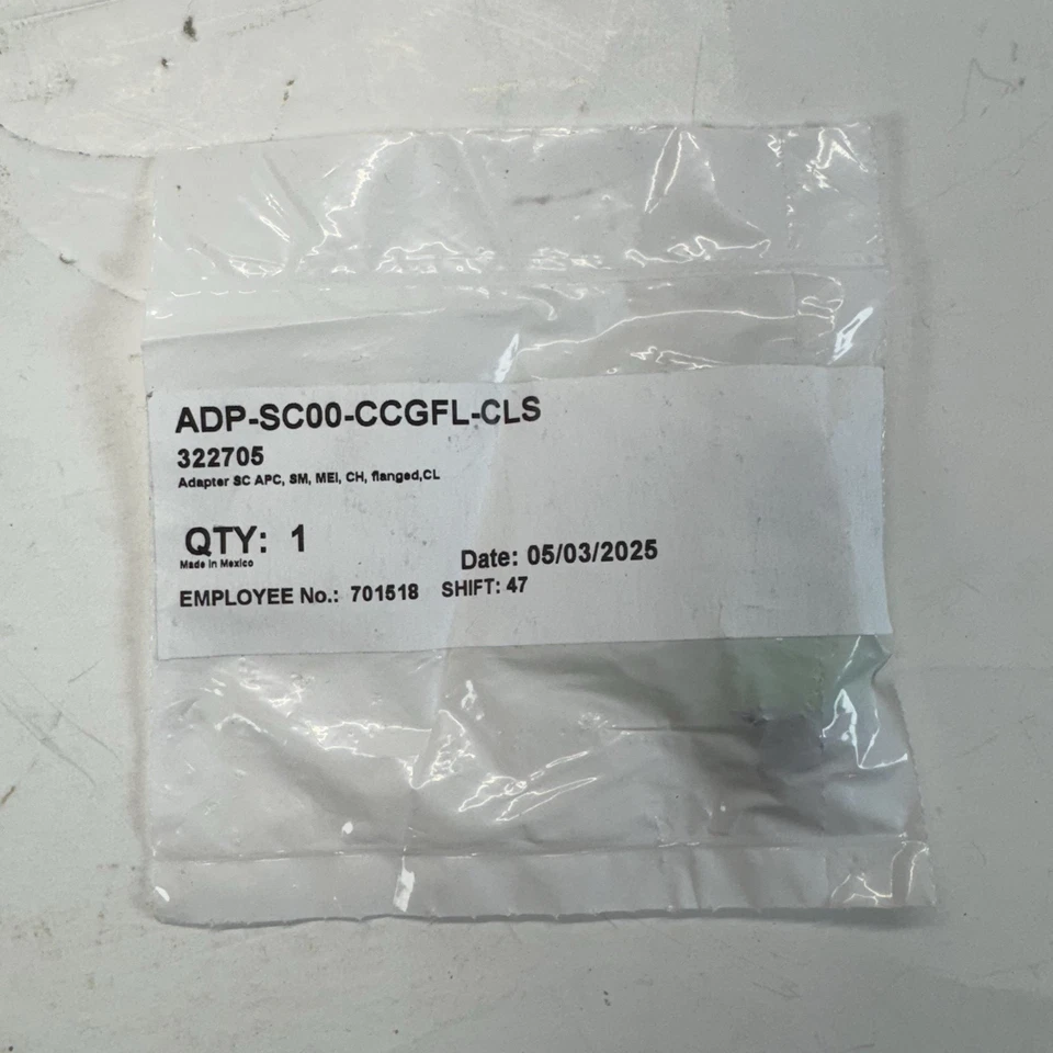 (45) Corning SC Fiber Optic Adapter Flange Coupler SC/APC Adaptor Fiber Coupler - Image 3 of 4