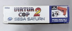 Sega Saturn Virtua Cop 2 Gun Bundle - RARE - MUST SEE!!!