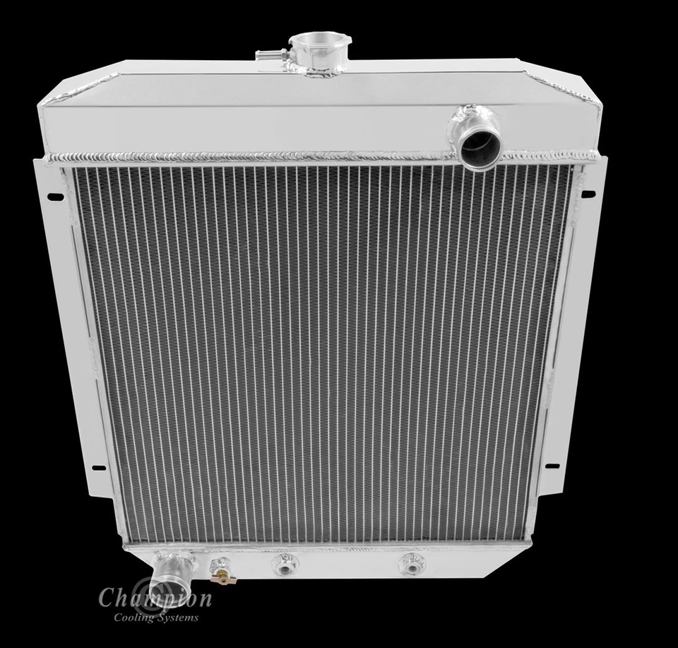 CHAMPION 3 FILAS RADIADOR 16" VENTILADOR 54 55 56 FORD FAIRLANE COCHE SEDÁN VAGÓN LÍNEA PRINCIPAL Foto 3 de 4