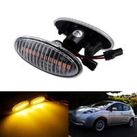2X LED Seitenblinker Wiederhollicht FüR Nissan Juke Micra Qashqai Renault Smart