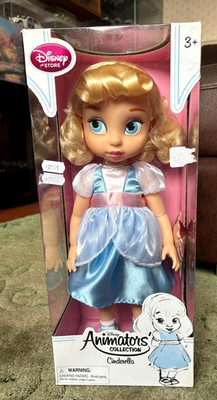 NEU originalverpackt Disney Store Animator's Collection Aschenputtel 40 cm XL Puppe