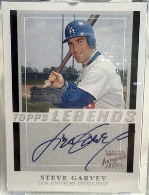 2004 Topps Steve Garvey Team Topps Legends Autographs Auto #TT-SG