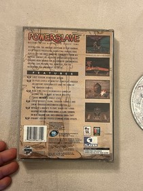 Powerslave (Sega Saturn, 1996) CIB Complete Untested READ