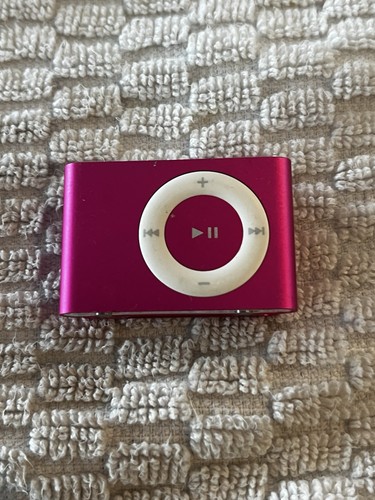 Apple iPod shuffle 2nd Generation Pink (1 GB) Rare Hot Pink - Picture 1 of 5