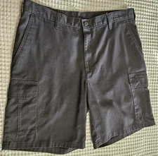 Cintas Men's ComfortFLEX Blue Cargo Work Shorts Size 36 #370-33 #32030176