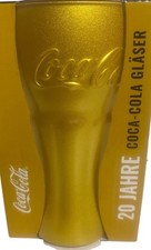 McDonalds Coca Cola Glas 2025 gold Special 20 Jahre new McDonald’s rare