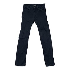 Free World Boys Youth Size 14/27 Messenger Youth Black Twill Straight Leg Pants