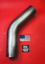 1x345 Degree Exhaust Elbow Mandrel Bend 304 Stainless Steel 16 Gauge Usa Tubing