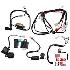 Engine Start Wiring Harness Assembly Kit for 50cc 70cc 90cc 110cc 125cc Pit