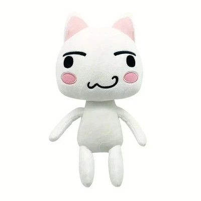 Toro Inoue Cat White 11 Inch Stuffed Animals Toddler Plush Toys Kids Doll Gifts