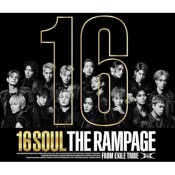 THE RAMPAGE from EXILE TRIBE 16SOUL Live Edition 3 CD Blu-ray Japan RZCD-778 FS