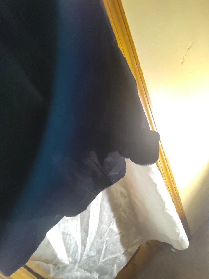 Gallery 女式长袖领冬季外套黑色人造毛皮尺寸 3x — 第 2/4 张图片