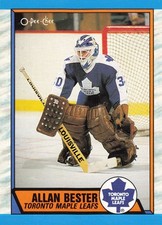 Allan Bester 1989-90 O-Pee-Chee #271 Toronto Maple Leafs