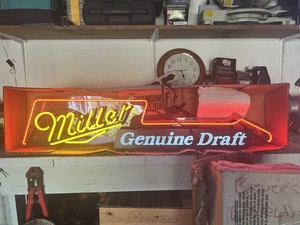 Miller Genuine Draft Neon Sign | eBay