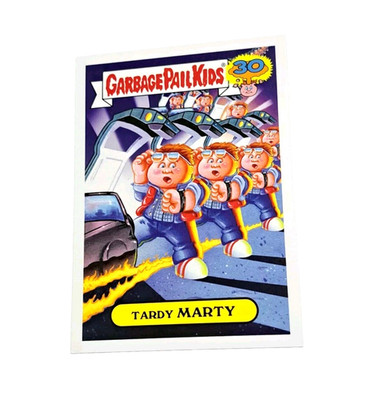 Garbage Pail Kids 30th Anniversary 80's Tardy Marty Back To The Future #1a NM