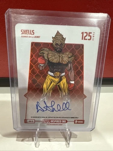 2026 Bo Jackson Battle Arena Inspired Ink Shells Donnie Shell Auto Brawl Debut