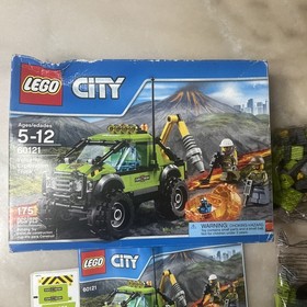 Lego City Volcano Exploration Truck Set 60121 - open box Unused