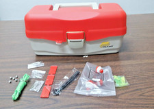 Plano 500000 Take Me Fishing Tackle Box For Kids - Red/Beige - ASIS