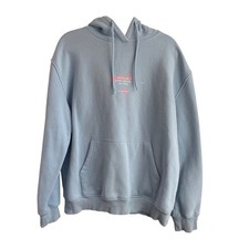 White Fox Global Collection Hoodie Light Blue Limited Edition M/L