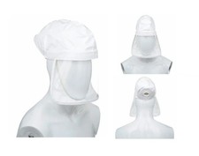 3M Tychem QC Head Cover BE-12 One Unit, Sz Regular, Breathe Easy Respirator 1