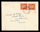 DR WHO 1941 GERMAN OCCUPATION JERSEY FDC PAIR WWII M70669