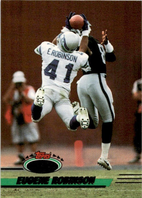 1993 Stadium Club Eugene Robinson #141 Seattle Seahawks