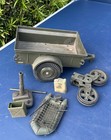 Vintage WWII Willys Jeep & Trailer Military Model USA 3039762 Large Scale Army V — photo 2