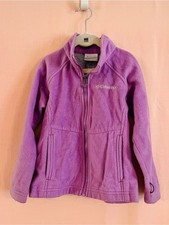 Columbia Girls Purple Full-Zip Omniheat Fleece Jacket
